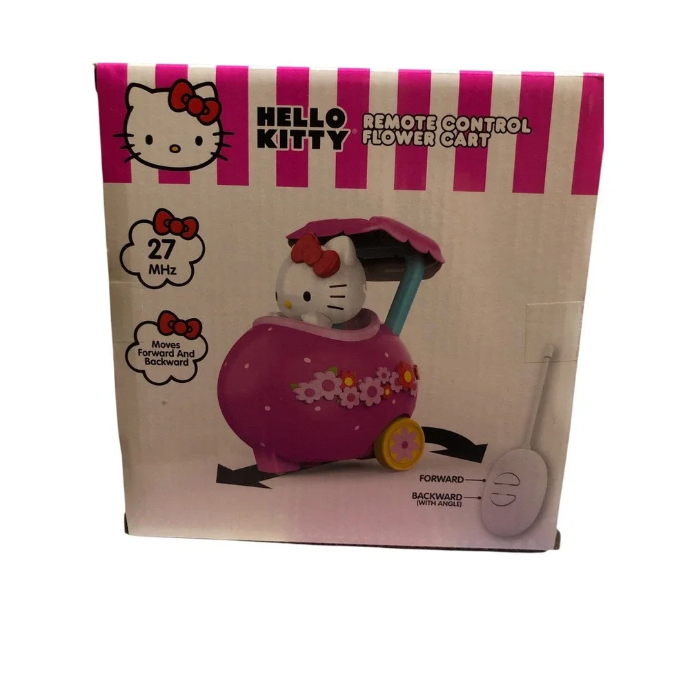Hello‎ Kitty Remote Control Flower Cart--NEW